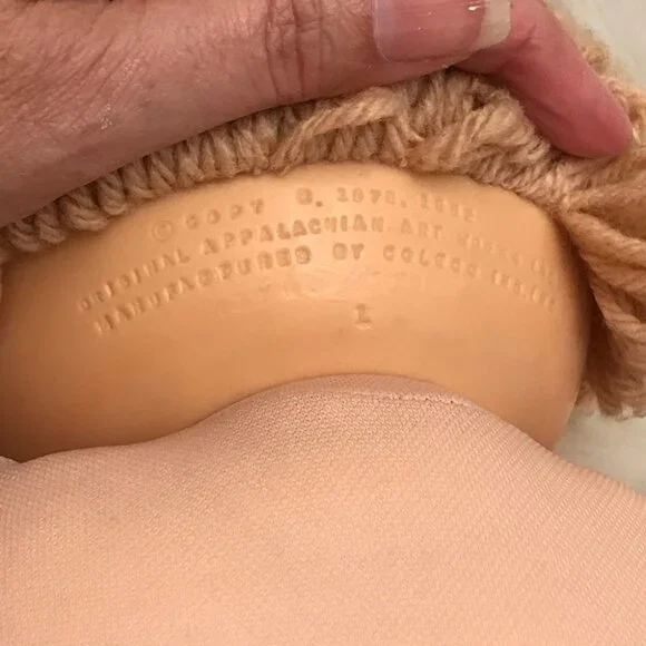 Collectors Vintage Cabbage Patch Kids Doll 1978 1982 Original Appalachia - Picture 8 of 10